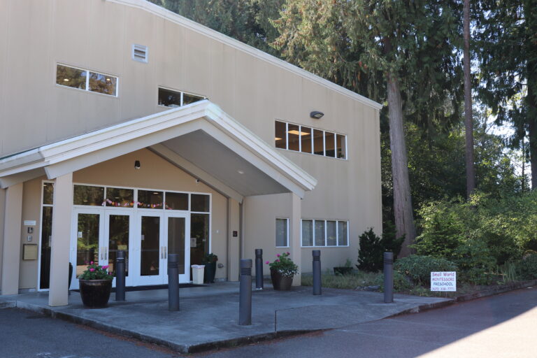 Small World Montessori Everett Washington front of building